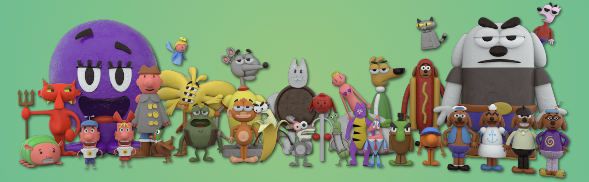 Personajes de BrocoTree Animation