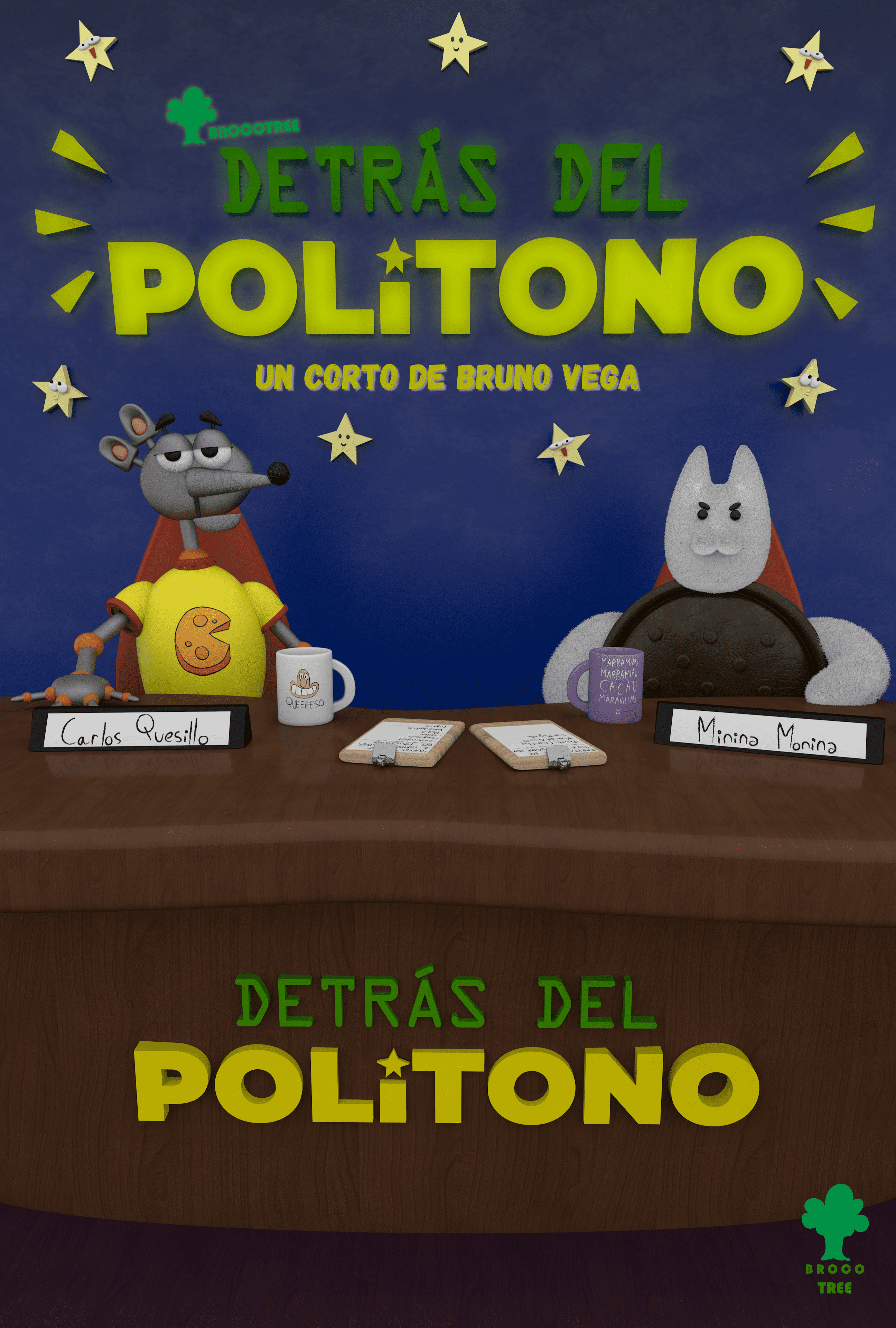 Póster oficial de Detrás del Politono