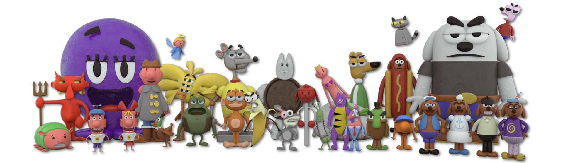BrocoTree Characters Banner