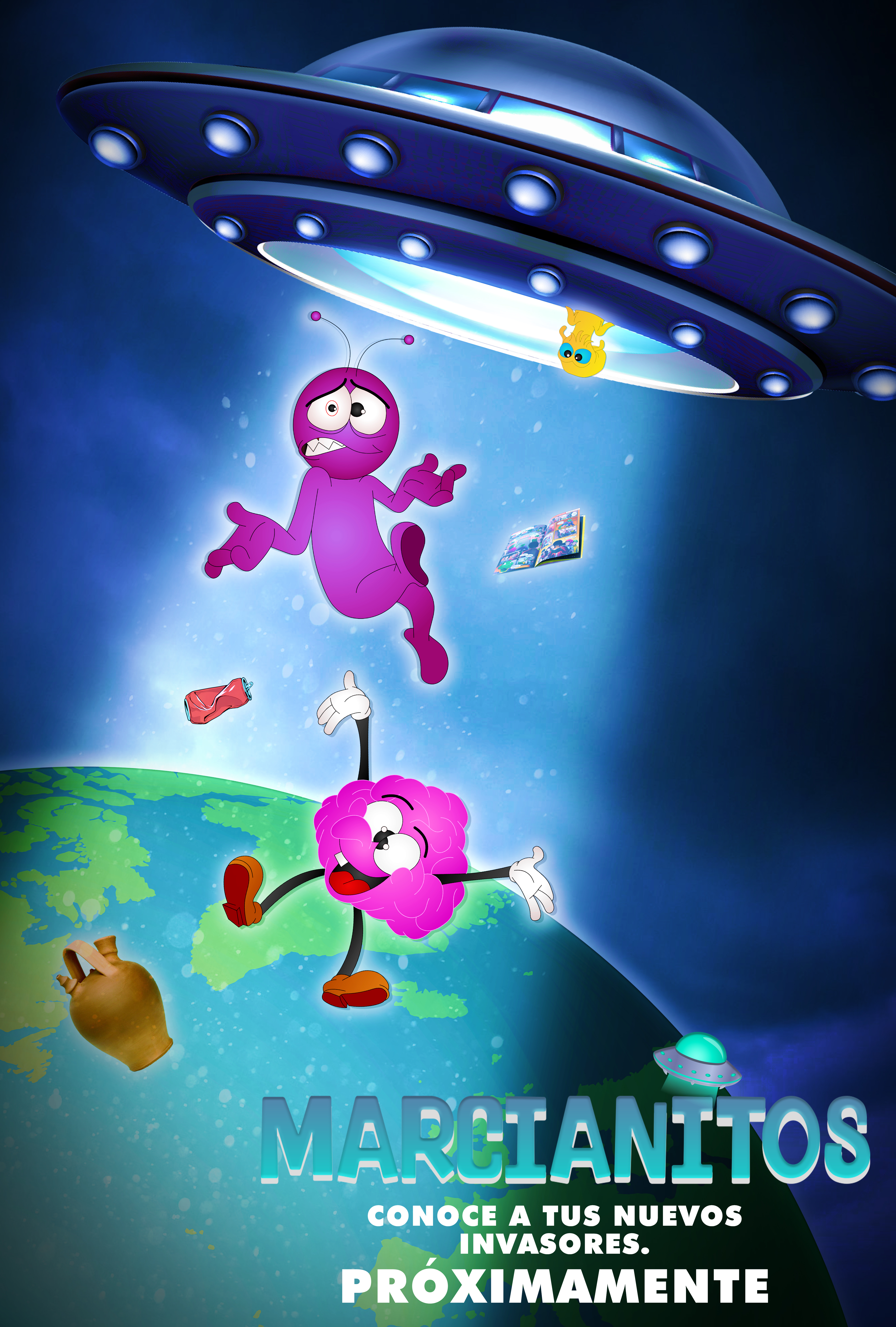 Póster de Marcianitos